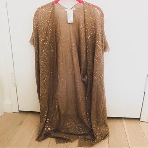 Subtle Luxury Anthropologie kimono wrap